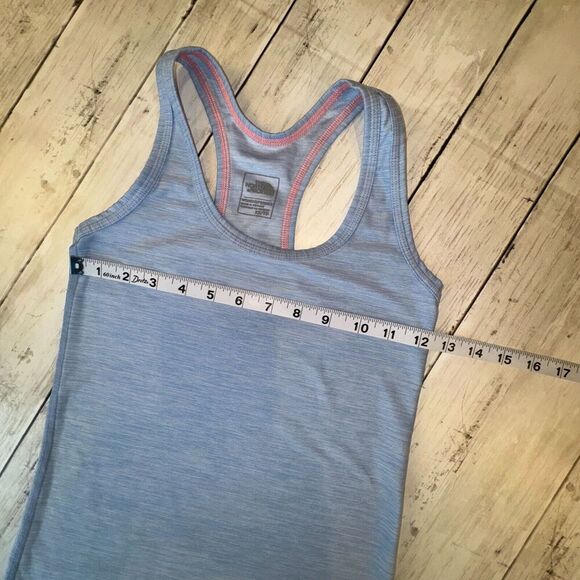 The North Face Blue/Pink Racerback FlashDry Tank Top X-Small - Picture 6 of 6